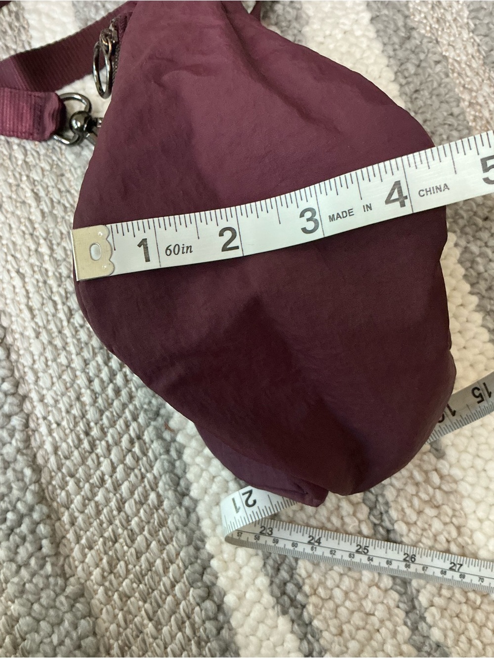 Lululemon All Night Festival 5L Crossbody Convertible Shoulder Bag Black Cherry - Picture 15 of 16